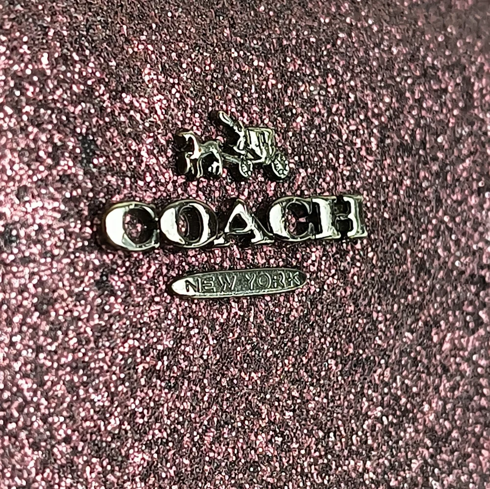 Coach Glitter Wristlet Wallets with Credit Card Storage